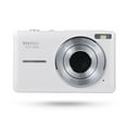 thumbnail interactive-video image 1 of Vivitar Popsnap Compact Digital Camera, White, 16X Zoom, 1080p, Built-in Flash, Micro SD, Slim Lightweight Pocket Design, 1 of 17