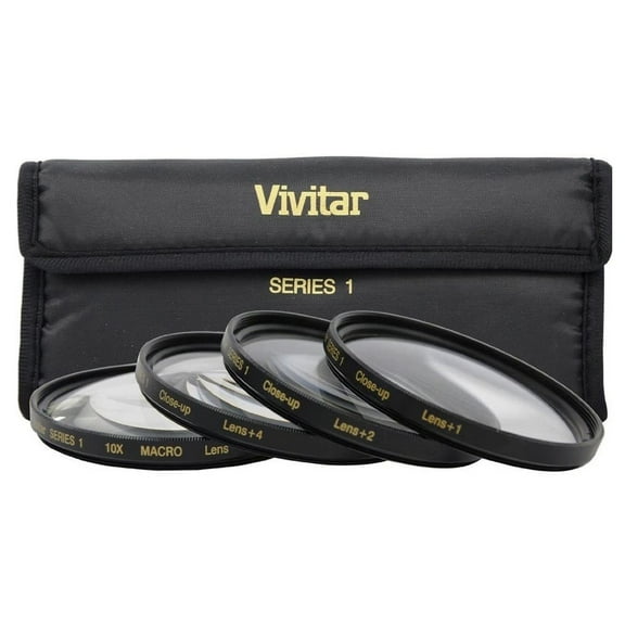 Vivitar 77mm Close Up Lens Set, Includes +1 +2 +4 +10 Close Up Lenses