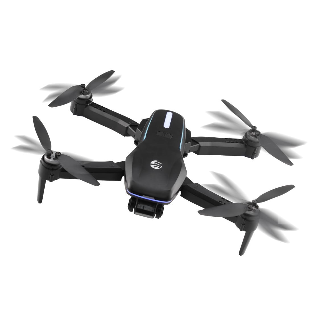 Uregelmæssigheder partner Summen Vivitar Sky Flow 4K Aerial Camera Drone Image Stabilization & Carrying  Case, Black - Walmart.com