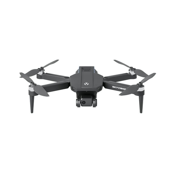 Vivitar SkyVision 4K Ultra HD GPS Foldable Video Drone with 4.3" Display Controller, Brushless Motors, 1-Axis Gimbal, VR Headset, 17-Minute Flight Time & Travel Carry Case