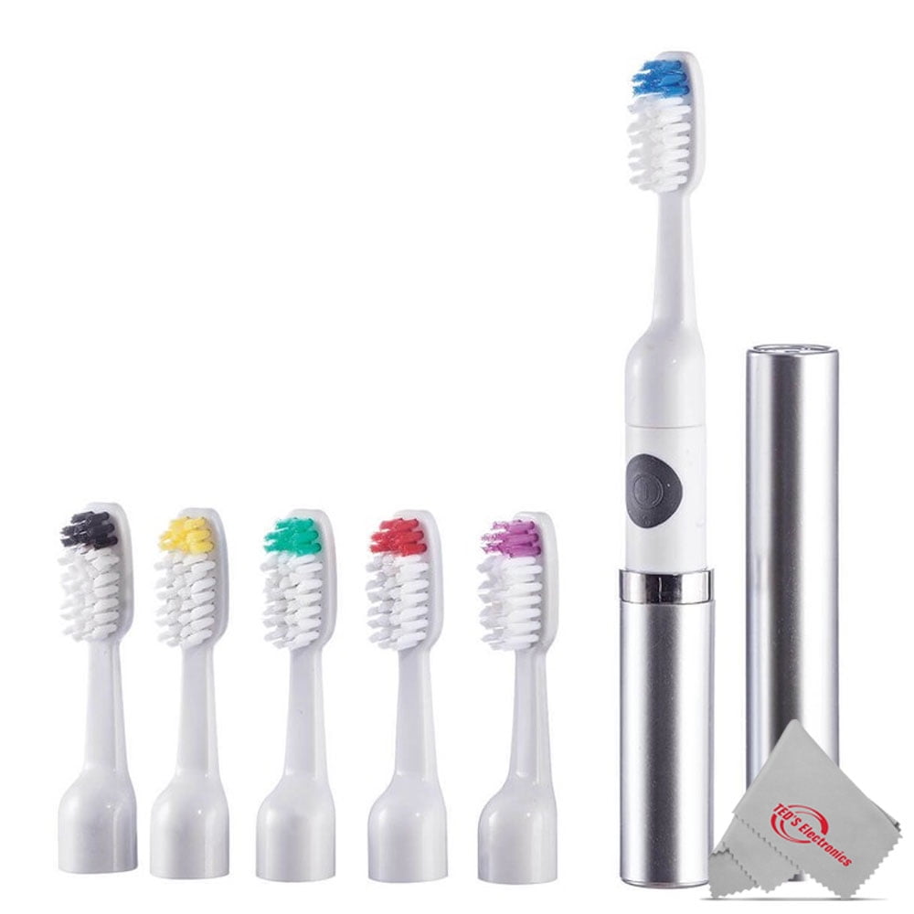 Vivitar Sonic Ultra Toothbrush with 6 Brush Heads