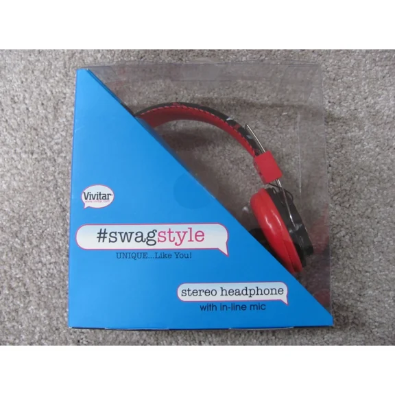 Vivitar #Swagstyle Stereo Headphones Microphone - Keep Calm And Buy Shoes Style