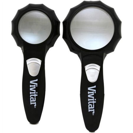 Vivitar VIV-MAG-2 LED Magnifier, Pack of 2