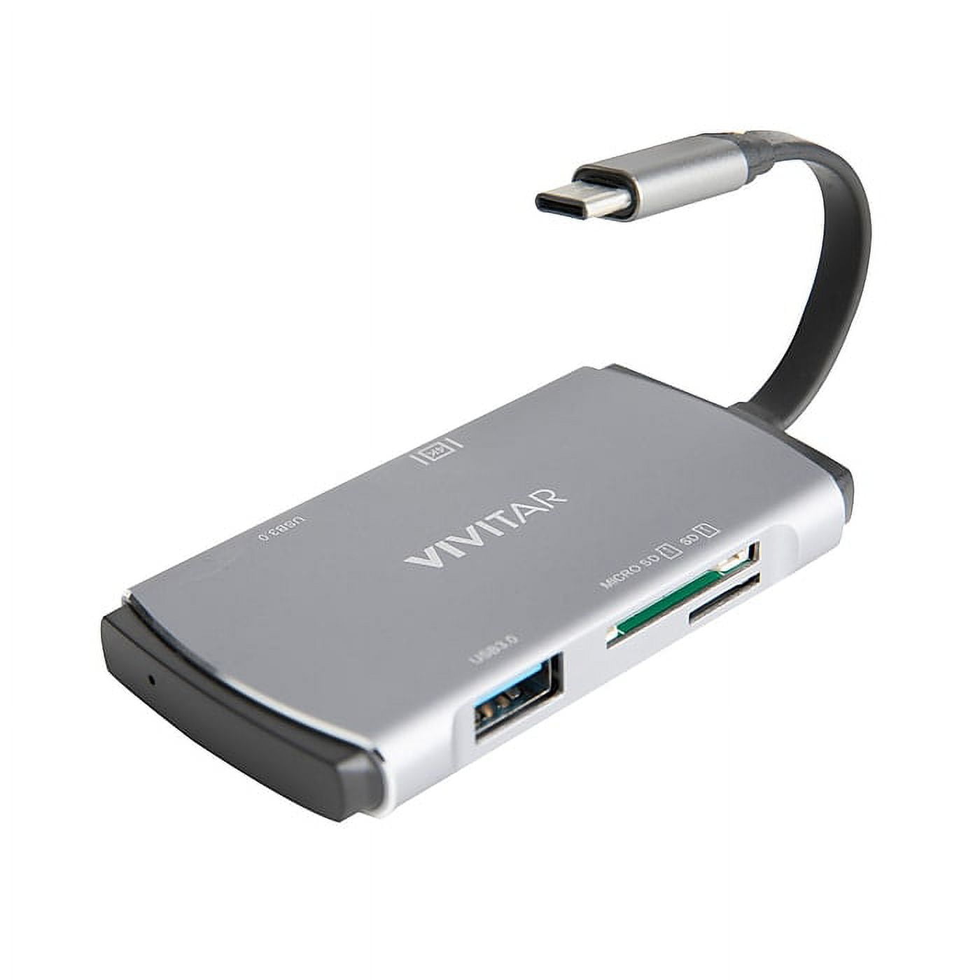 Vivitar VIV-RW-7206 USB Reader, Mac & PC 