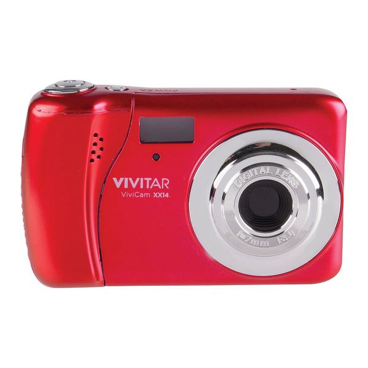 Vivitar VXX14-RED Selfie Digital Camera - image 1 of 12