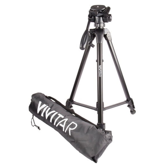 Vivitar 62IN Tripod for Camera & Smartphone with Quick Release & Adjustable Legs