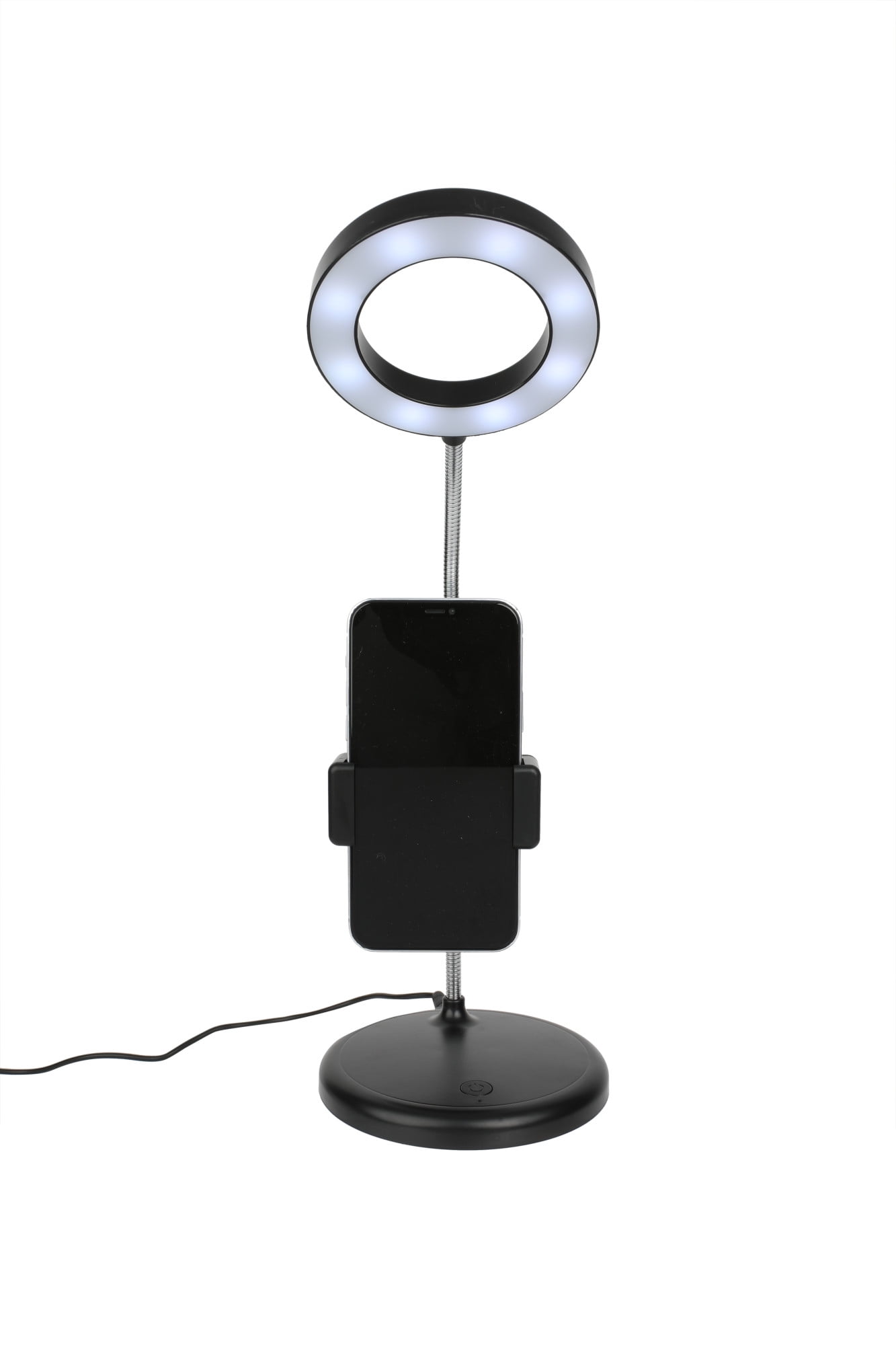 Vivitar Vlogging Desk Lamp with White LED Ring Light and Smart Phone Holder 965f34ba 3e92 4bd9 bff4 cfb2554520b9.2621350e68561629cc78ea3fbcc7eee4