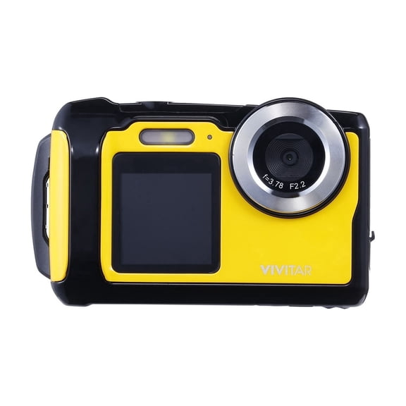 Vivitar Waterproof Digital Camera, 12MP Photo Resolution, HD Video Recording, 16X Digital Zoom, Compact Portable Camera for Travel, Outdoor & Family Adventures