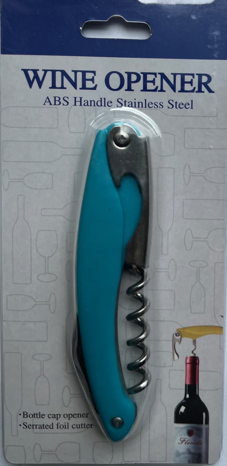 Vivla Cockscrew Wine Opener with Foil Cutter Available in Multi-Color