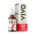 thumbnail image 1 of Vivo Life - Vitamin B12 Complex, High Potency Health Supplement, Orange Flavour Liquid Drops, 60ml, 60 Servings, 1 of 5