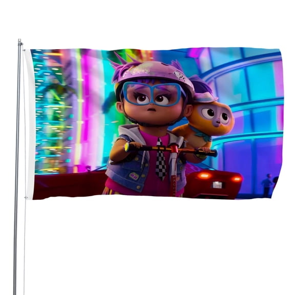 Vivo Monkey-themed Printed Flag Perfect gift for fans, friends, and family members, and suitable for indoor and outdoor activities, party decorations.16"x24" (40cm60cm)