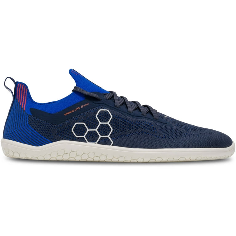 VIVOBAREFOOT Primus Lite II Knit ネイビー Vivobarefoot Men's Primus Lite Knit Navy Shoes, 44 Euro