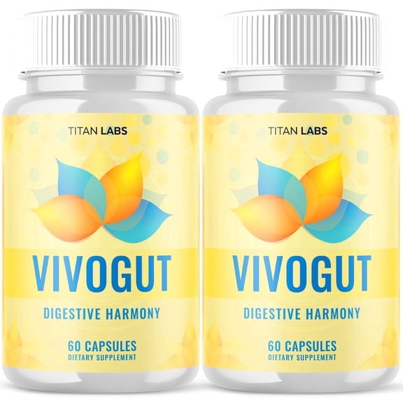 Vivogut Advanced Gut Support Pills Advanced Energy Vitamin Supplement Vivo Gut 120 Capsules
