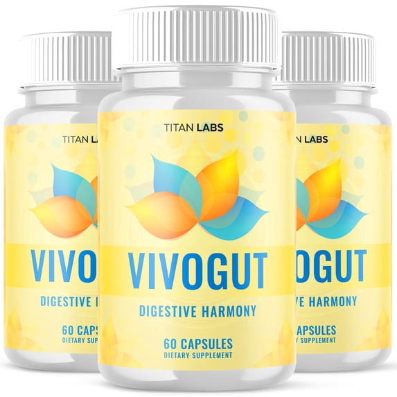 Vivogut Advanced Gut Support Pills Advanced Energy Vitamin Supplement Vivo Gut 180 Capsules