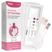 Vivoo Urinary Tract Infection UTI At-Home Test Strips, FDA Cleared, 3 Self Tests, FSA/HSA Eligible