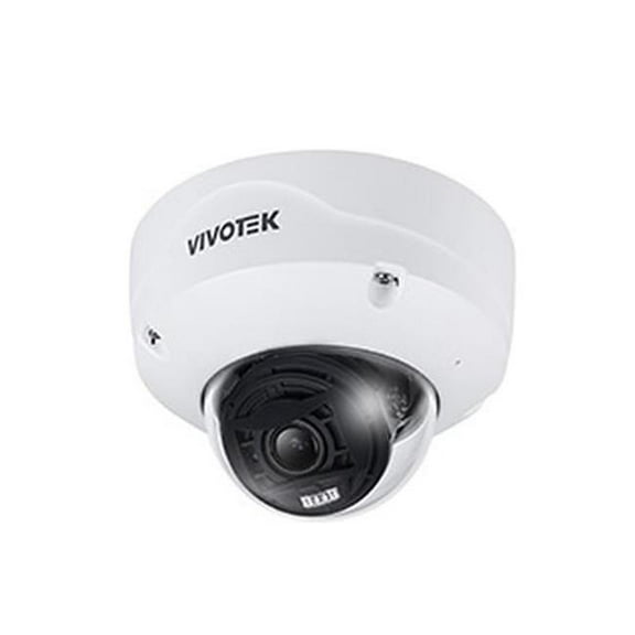 Vivotek FD9387-EHTV-V3-2.7-13.5 5 MP 30 fps H.265 Outdoor Vandal-Proof Dome Surveillance Camera, White