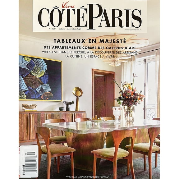 Vivre Cote Paris Magazine November 2025