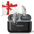 thumbnail image 1 of Vivtone Lucid508 Hearing Aids, OTC Rechargeable for Seniors & Adults Behind-the-ear, Silver, 1 of 7