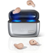 Vivtone SyncTune Rechargeable OTC Hearing Aids for Seniors, Bluetooth Enables Phone Call & Music Streaming, 300H Backup Power