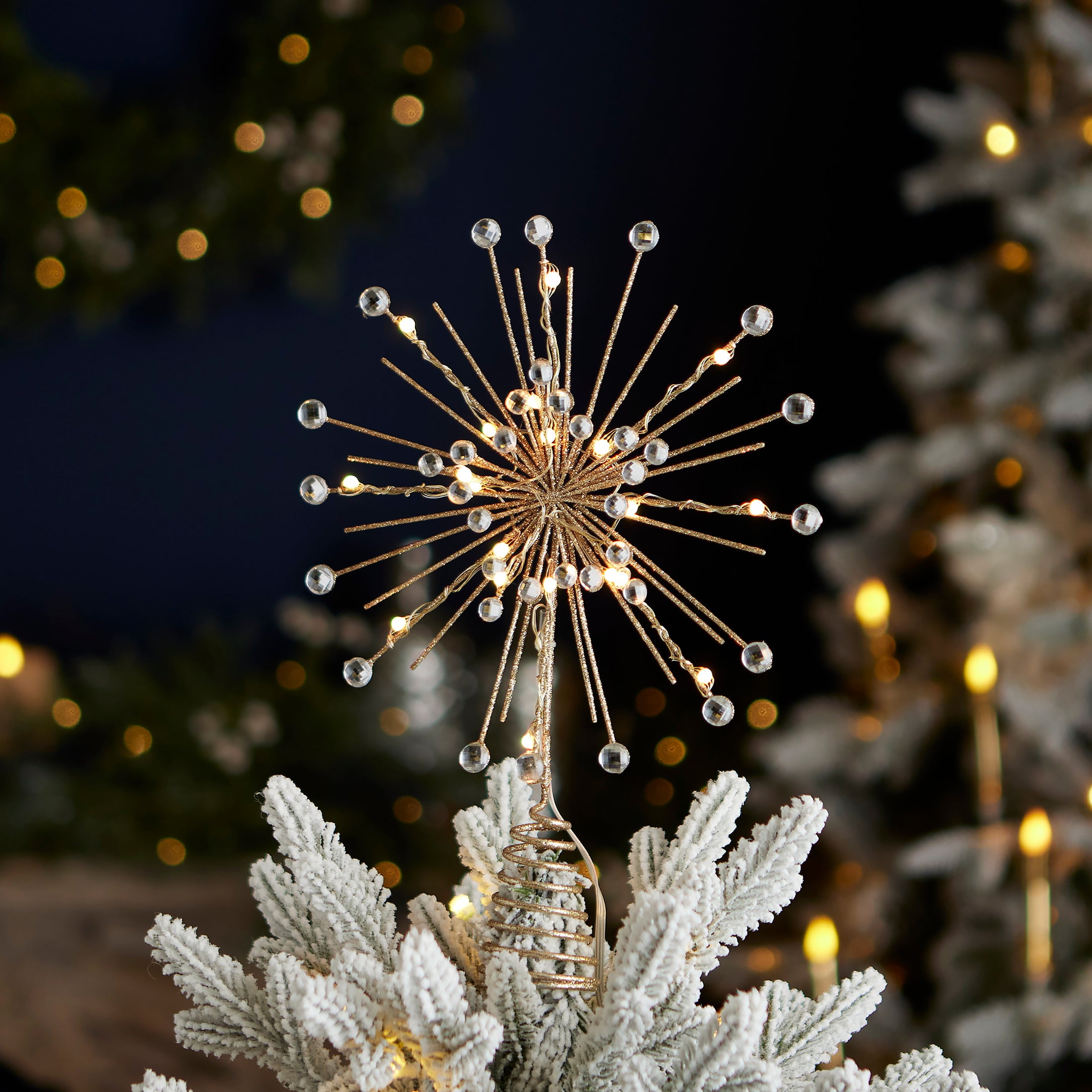 Tree Topper Burst Vivvi App Based Star Burst Tree Topper, 8.8