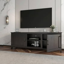 Vivvoo 70 inch Media Console Table with Storage, Modern TV Stand with Shelves for TVs up to 55" 70" 75" 80"