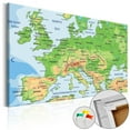 thumbnail image 1 of Vivyet Decorative Pinboard - Europe [Cork Map], 1 of 4