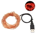 thumbnail image 1 of Viworld 100 LED 10m USB Micro Copper Wire Fairy String Lights Waterproof Lights Garland for Christmas Home Party Decor, 1 of 6