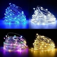 thumbnail image 1 of Viworld 16.4ft 50 LED USB Micro Copper Wire Fairy String Lights Waterproof LED String Lights for Wedding Party Home Christmas Decor, 1 of 8