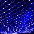thumbnail image 1 of Viworld 200 LEDs Christmas Net Lights, 9,8ft x 6.6ft 8 Modes Low Voltage Connectable Mesh Fairy String Lights for Xmas Trees, Bushes, Wedding, Outdoor Garden Decorations,Blue, 1 of 6
