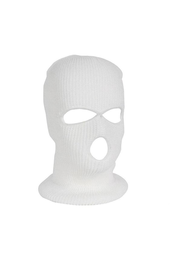 3 Hole Full Face Cover Knitted Hat Balaclava Thermal Ski Mask Winter Warm Hat Outdoor for Men Women