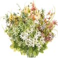 thumbnail image 1 of Viworld 6 Bundles Artificial Wildflowers Daisy Fake Silk Flower Greenery Wild Bouquets UV Resistant Faux Plastic Plants for Outdoor Indoor Spring Summer Home Decoration, 1 of 7