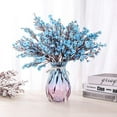 thumbnail image 1 of Viworld 6PCS Artificial Baby Breath Flowers Fake Silk Real Touch DIY Floral Bouquets Decor Wedding Party Decoration Arrangements(Blue), 1 of 5