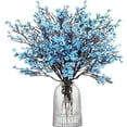 thumbnail image 1 of Viworld Artificial Baby Breath Flowers Fake Gypsophila Bouquets 6 Pcs Faux Silk Flower Real Touch Flowers for Wedding Farmhouse Decor DIY Home Party Office Kitchen Hotel Bathroom Garden Blue, 1 of 7