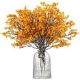 thumbnail image 1 of Viworld Artificial Baby Breath Flowers Fake Gypsophila Bouquets 6 Pcs Faux Silk Flower Real Touch Flowers for Wedding Farmhouse Decor DIY Home Party Office Kitchen Hotel Bathroom Garden Yellow, 1 of 7