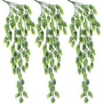 thumbnail image 1 of Viworld Artificial Flower Hops Vine Garland Plant Fake Hanging Vine Faux Hops UV Resistant Faux Floral Greenery for Indoor Outdoor Front Porch Flower Decor 3 PCS, 1 of 9