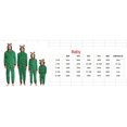 thumbnail image 1 of Viworld Christmas Family Matching Hooded Pajamas Reindeer Romper Onesie Jumpsuit Zipper Pjs for Adult Kids Baby, 1 of 6