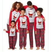 Viworld Christmas Family Matching Pajamas Set Adult Mens Womens Kids Baby Sleepwear Nightwear Nightwear Set