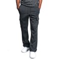 thumbnail image 1 of Viworld Men Casual Jogger Heavy Weight Fleece Cargo Multi Pocket Sport Work Casual Training Sport Trouser Men's Sweatpants, 1 of 6