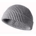 thumbnail image 1 of Viworld Men women Winter Warm Beanies Female Knitted Beanie Cap Hip Hop Hat Adult Beanie Casual Short Thread Elastic Unisex Hats, 1 of 5