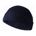 thumbnail image 1 of Viworld Men women Winter Warm Beanies Female Knitted Beanie Cap Hip Hop Hat Adult Beanie Casual Short Thread Elastic Unisex Hats, 1 of 5