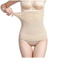 thumbnail image 1 of Viworld Reduced Shapewear for Women Tummy Control Abdominal Band Female High Waist Slimming Breathable Body Shaping Traceless Binding Ultra-thin Shaping Bandage Khaki, 1 of 9