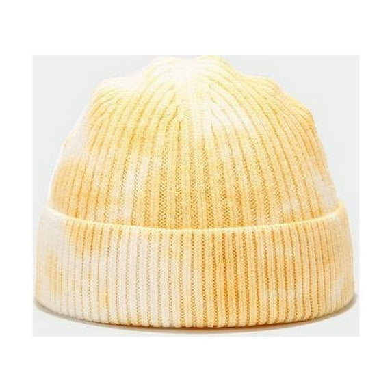Viworld Slouchy Tie Dye Beanie Hats Winter Knitted Caps Soft Warm Ski Hat Unisex
