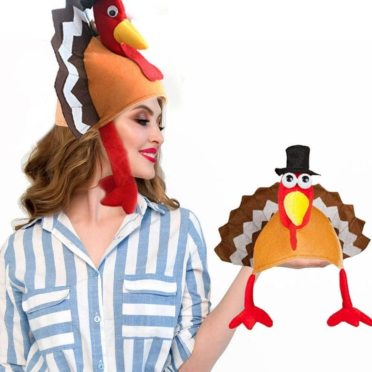Turkey Hat With Head & Legs Turkey Hat With Head & Legs