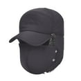 thumbnail image 1 of Viworld Trooper Hat Waterproof/Windproof Aviator Caps with [Chin Strap] [Ear Flaps],Imperialstation Winter Warm Baseball Hat for Women Men Outdoor Activities Hunting Sking Skating Hilking, 1 of 9