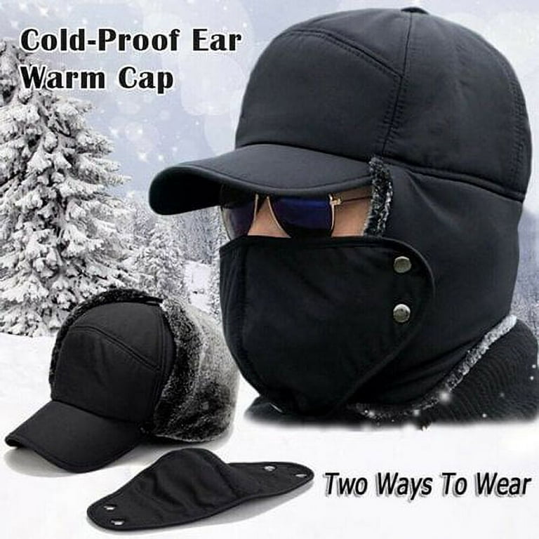Viworld Trooper Trapper Hat Winter Windproof Ski Hat with Ear