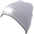 thumbnail image 1 of Viworld Unisex 5 LED Knitted Flashlight Beanie Hat/Cap for Hunting, Camping, Grilling, Auto Repair, Jogging, Walking, or Handyman Working - One Size Fits Most, 1 of 6