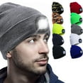 thumbnail image 1 of Viworld Viworld LED Beanie Hat with Light,Unisex USB Rechargeable Hands Free 4 LED Headlamp Cap Winter Knitted Night Lighted Hat Flashlight Women Men Gifts for Dad Him Husband, 1 of 5