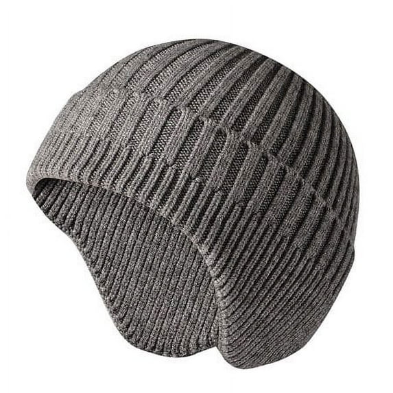 Viworld Winter Caps Beanies for Women Men Knitted Beanie Earflap Hat Warm Knit Skull Cap Beanie