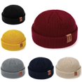 thumbnail image 1 of Viworld Winter Fisherman Beanie Hat Trawler Beanie Watch Hat Edge Skullcap for Women Men, 1 of 6