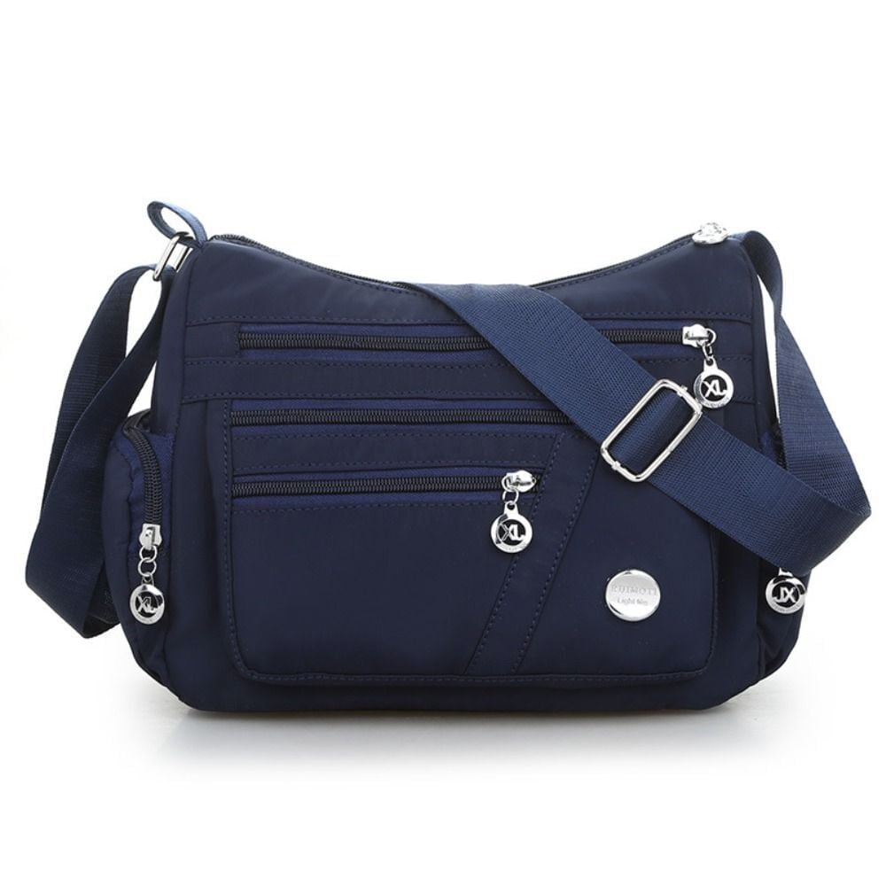 【WONDER WONDER】Nylon Pintuck Pleated Shoulder Cross Bag Viworld Women Shoulder Bag Travel Purses HandbagsMulti